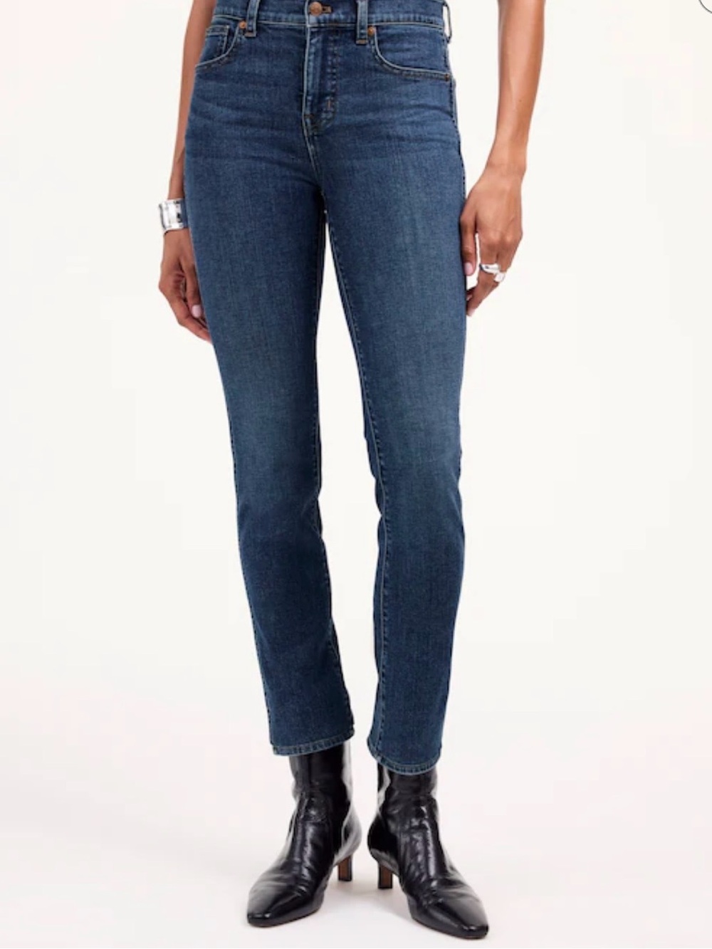 Madewell Mid-Rise Stovepipe Jeans